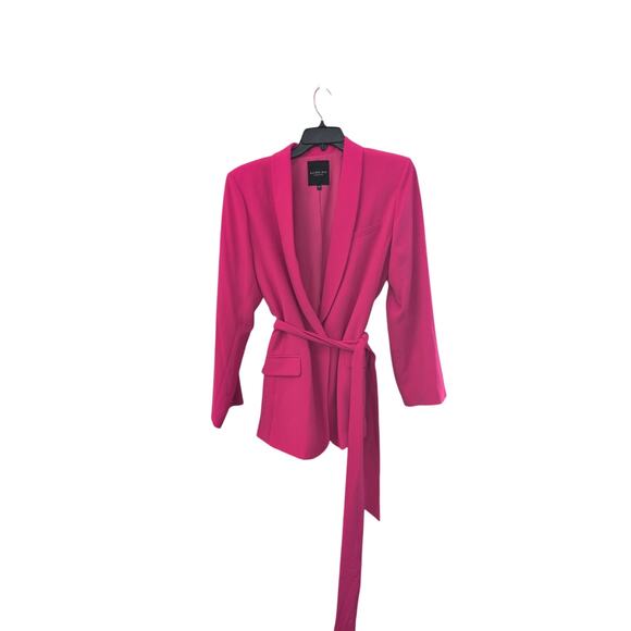 RACHEL Rachel Roy Jackets & Blazers - Rachel Roy Hot Pink Blazer XXL with Waist Tie